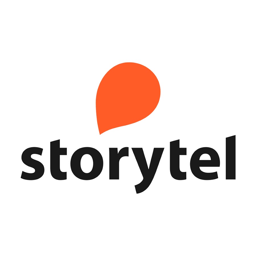 Storytel audiobook and ebook app interface featuring speed controls and extensive multilingual content library with real-time reading progress tracking, similar to live chat software functionality