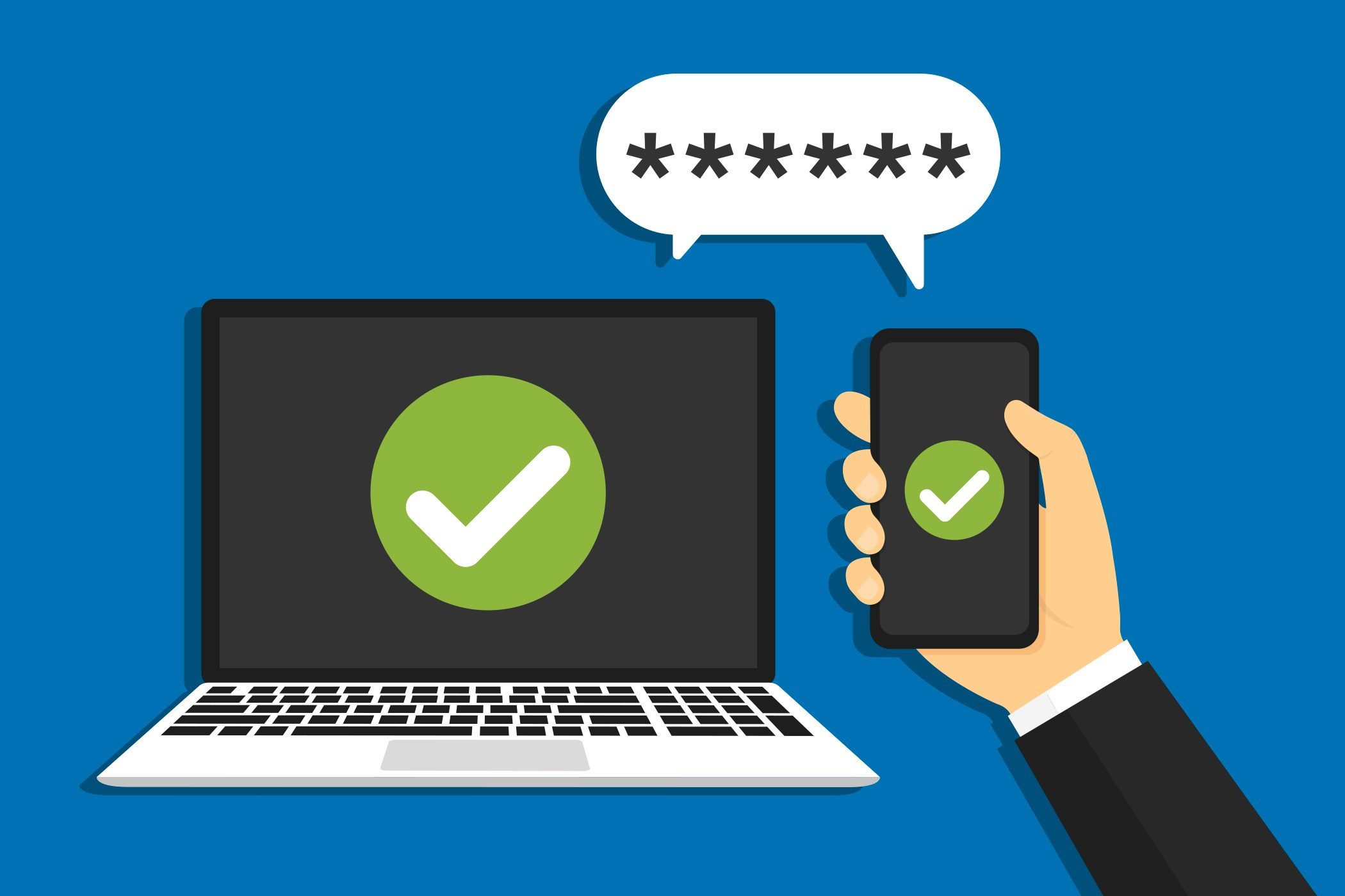 Illustration of Use Two-Factor Authentication Strategy