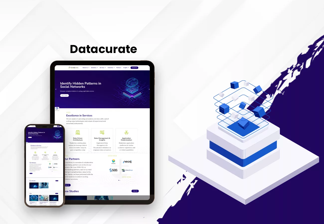 Dataacurate, an app developed by Eiosys's case study's feature image
