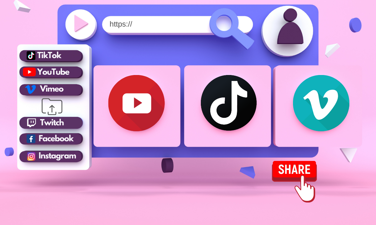 illustration of Instant Video Sharing