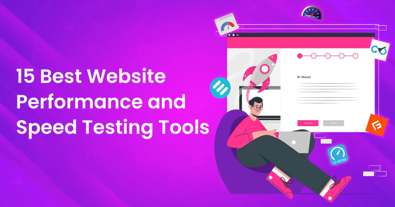web banner for our blog - 15 best website performance and speed testing tools