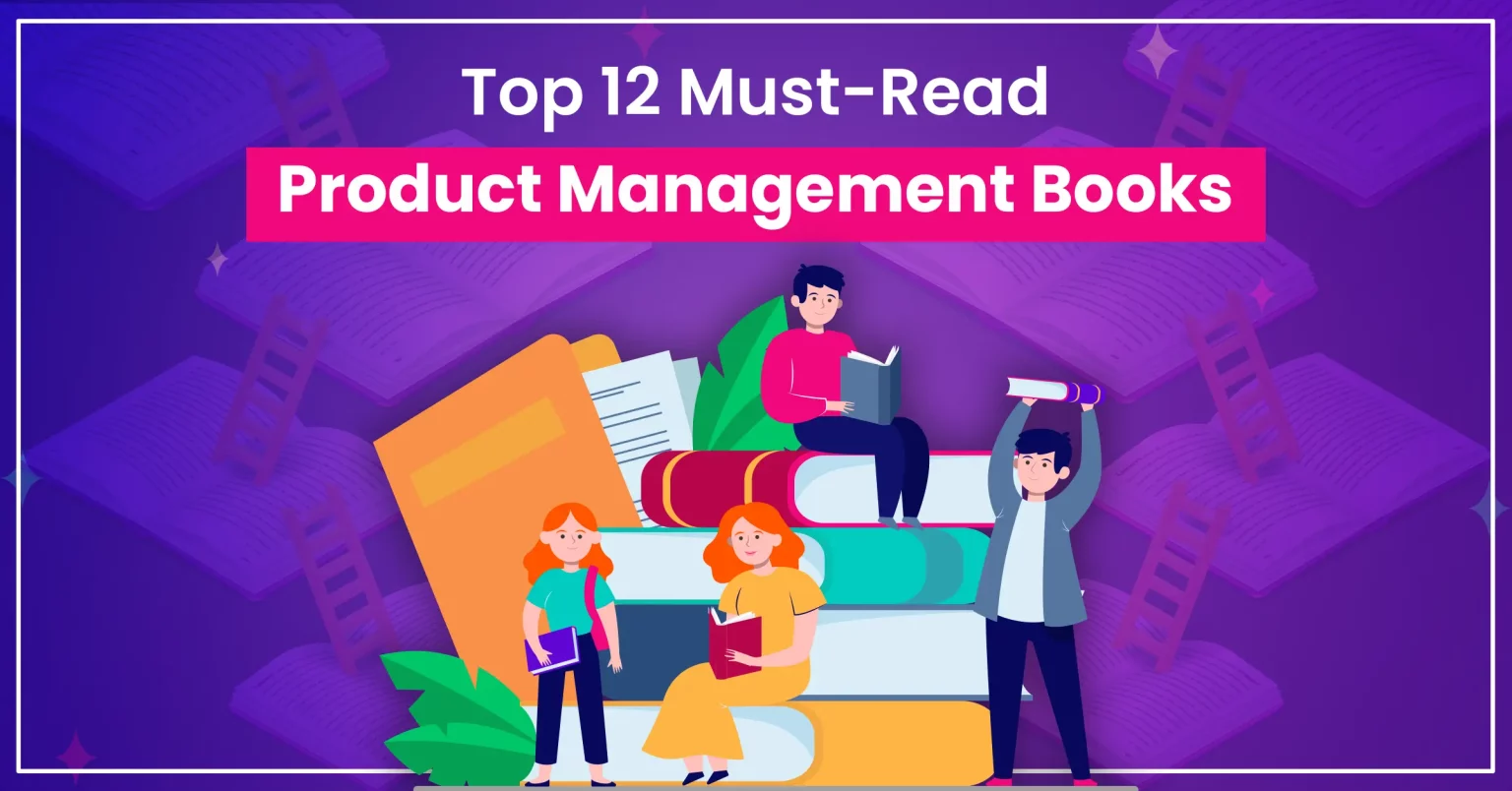 Web banner for top 12 must-read product management books