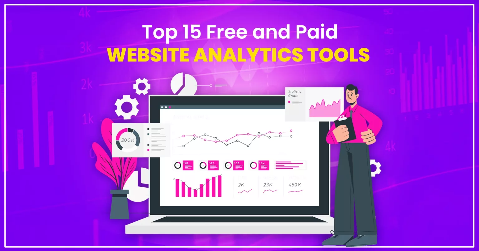 Top 15 free and paid website analytics tools Blog cove image