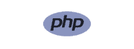 PHP logo used on Custom Software Development page