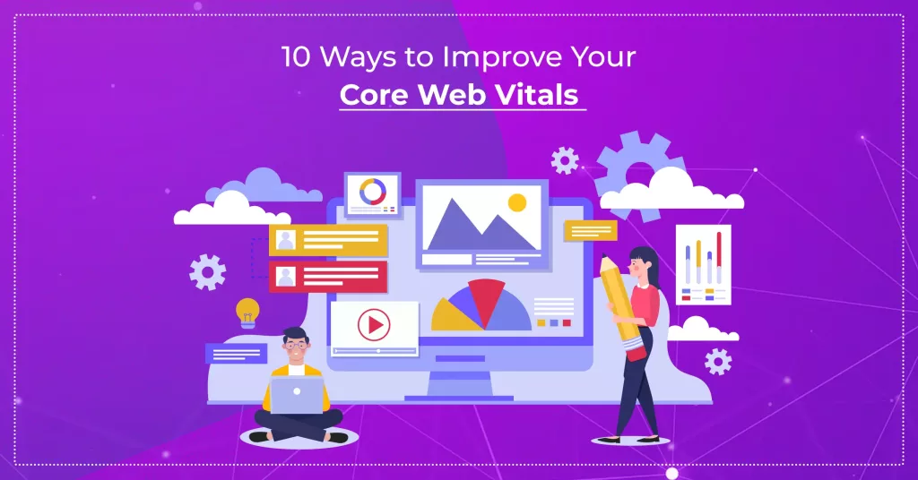 feature image for Eiosys blog - 10 ways to improve your core web vitals