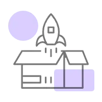 Product launch illustration