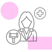 graphical representation of medical malpractice attorneys used for our service for Website Design for Lawyers and Law Firms