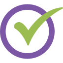 Green checkmark icon indicating confirmation or success.