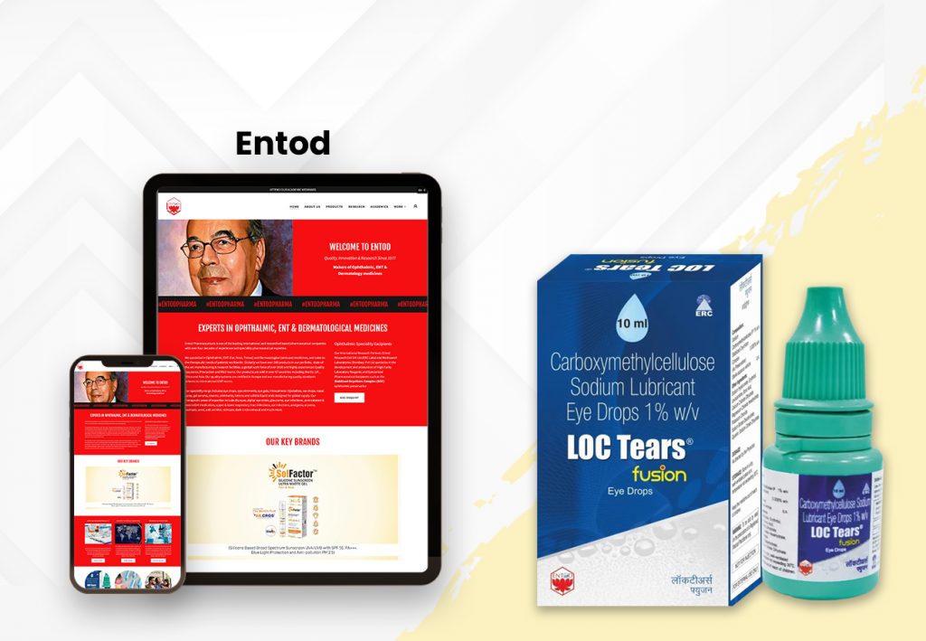 AI training case study for Entod Pharma sales team