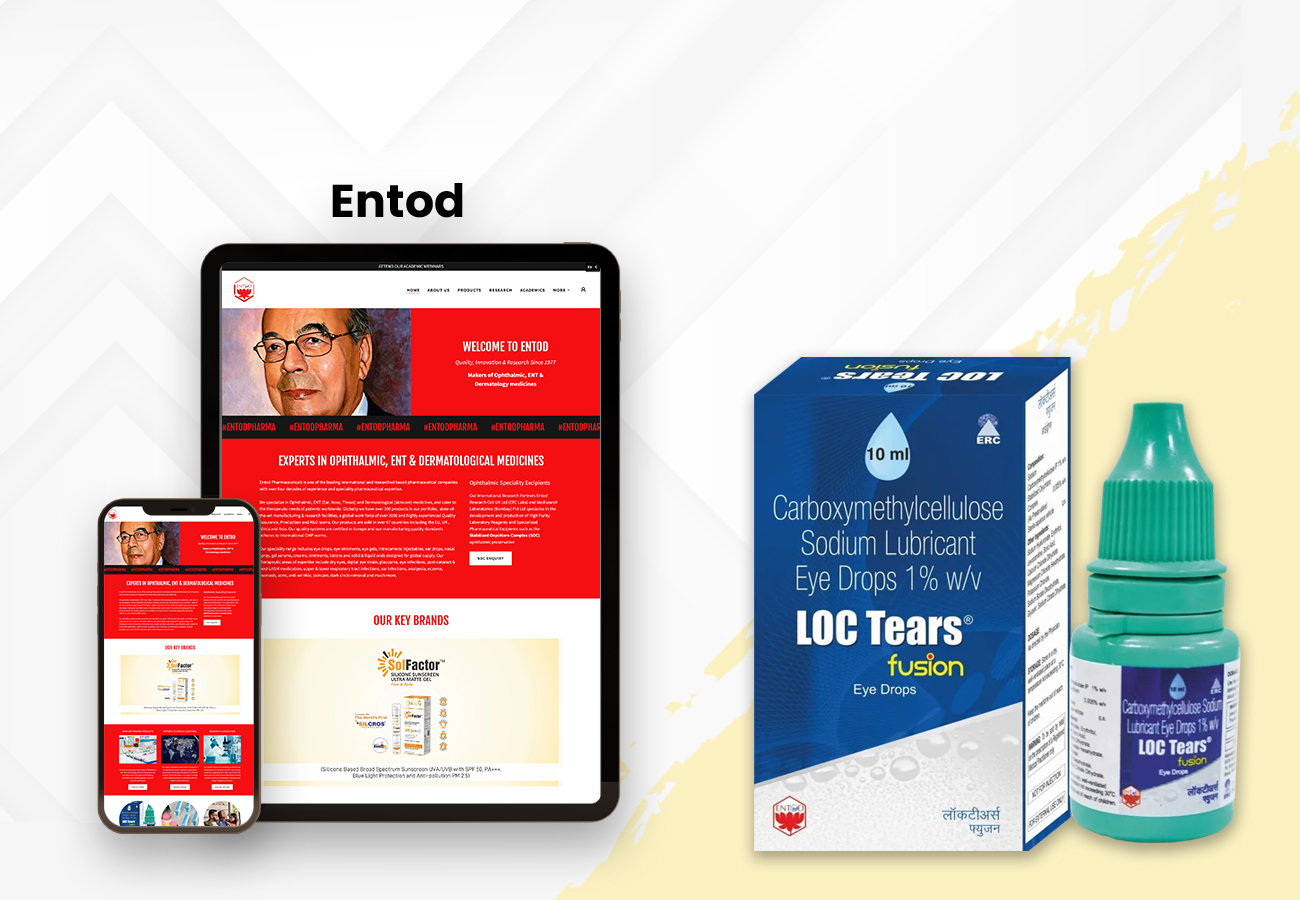 AI training case study for Entod Pharma sales team